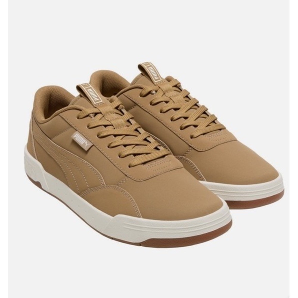 PUMA Men's Skate Sneaker SoftFoam‎ Lace Up Shoes Brown Size 10.5